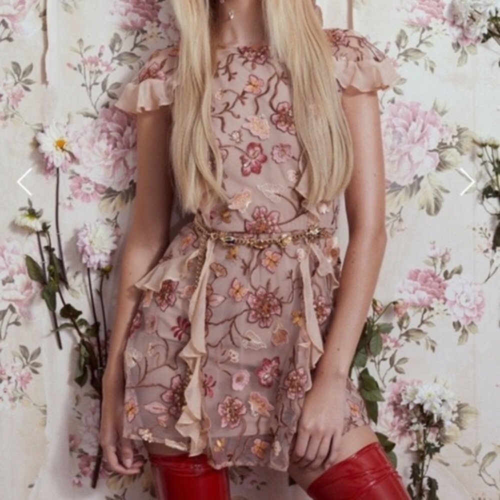 NWTs For Love and Lemons Mini Dress